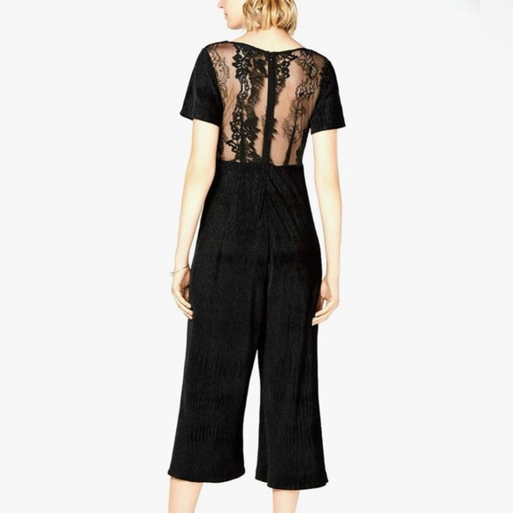 French Connection Womens Sarrelle Lace Back Jumpsuit size Small NWOT - Picture 3 of 10